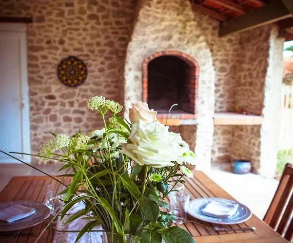 ベッド・アンド・ブレックファスト Le Vallon De Guerry Sainte-Colombe-de-Duras